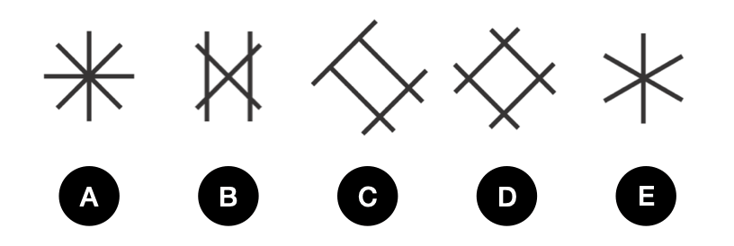 Can you solve this spatial puzzle? - candidate answer list
