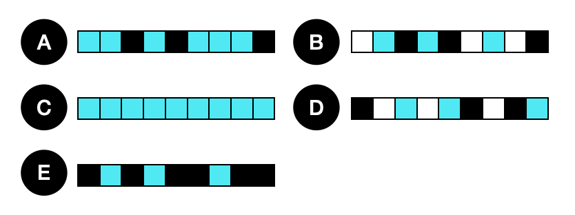 Can you solve this spatial reasoning puzzle? - candidate answer list