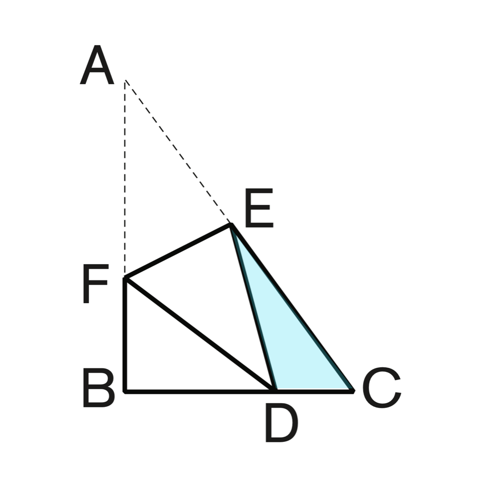 Can you find out the triangle area?